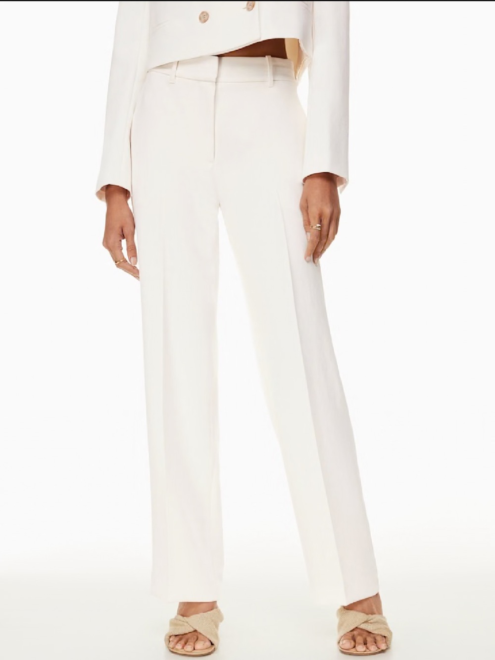 Aritzia Wilfred Author Pants Light Birch 2